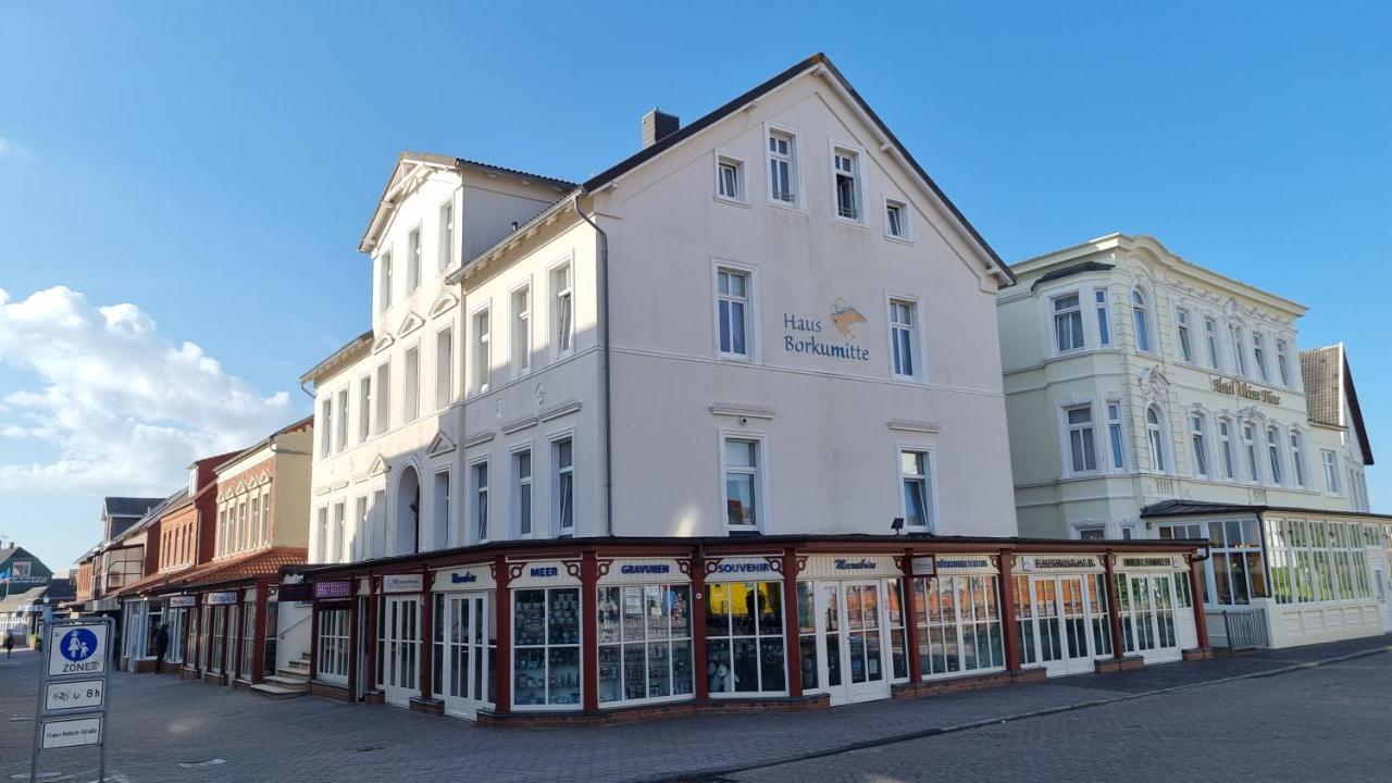Haus Borkumitte Appartement Mellum 外观 照片